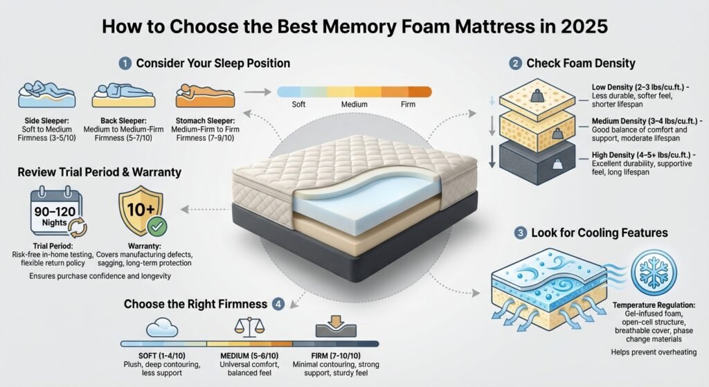 best memory foam mattress
