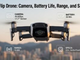 dji flip drone