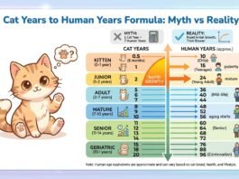 Cat Years to Human Years