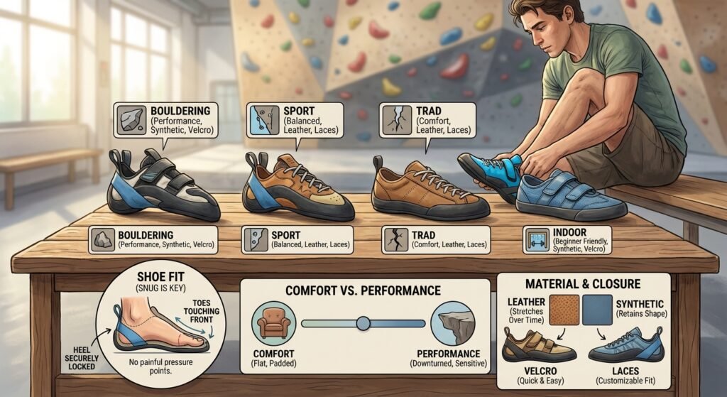 Rock Climbing Shoes(4)