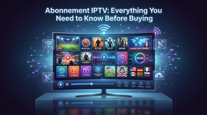 Abonnement IPTV Everything You Need to Know Before Buying