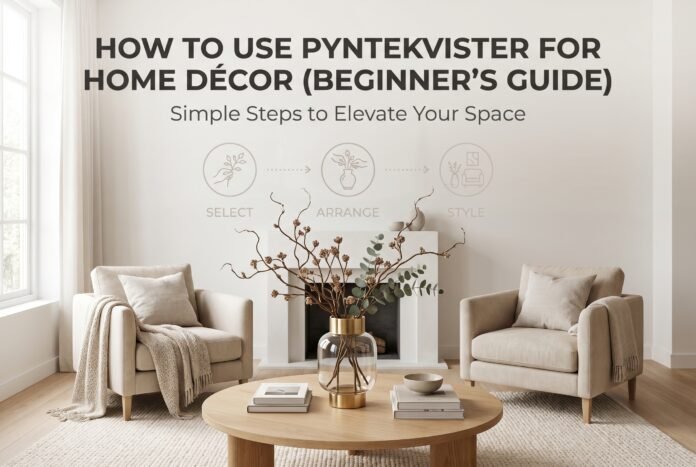 How to Use Pyntekvister for Stunning Home Décor (Beginner’s Guide)